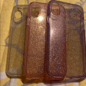 iPhone X glitter phone cases. Brand Speck